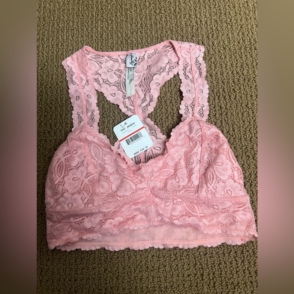 Free people lace bralette NWT